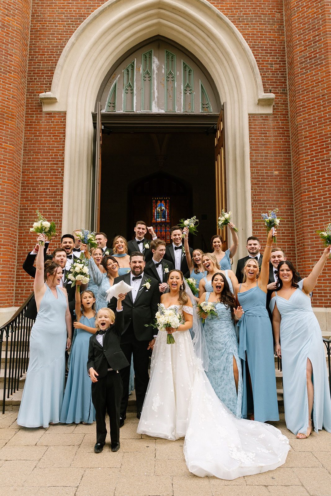 Wedding florals by Well House Floral and Design