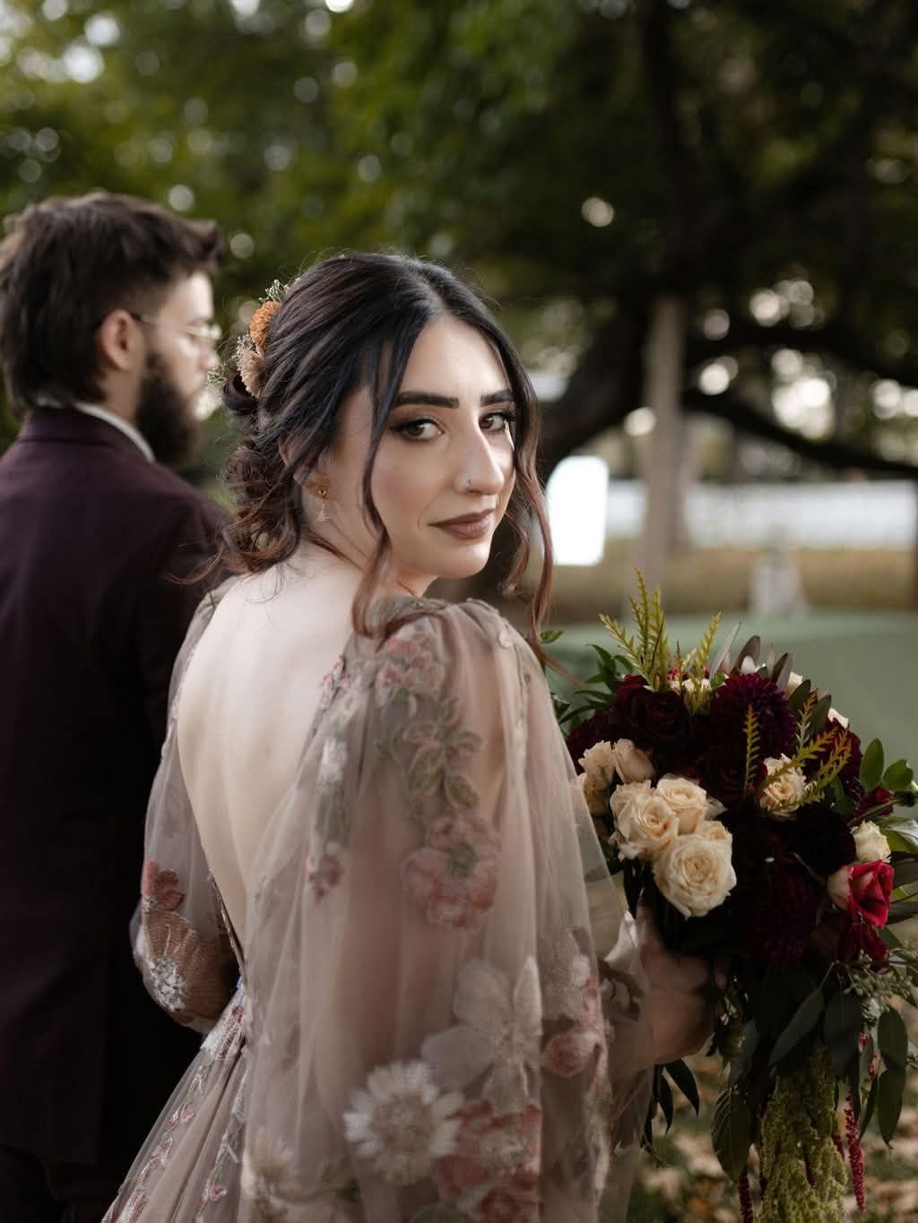 Wedding florals by Well House Floral and Design