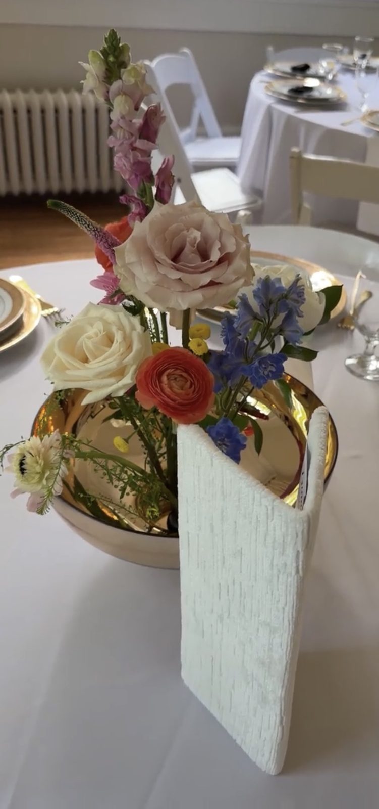 Wedding florals by Well House Floral and Design