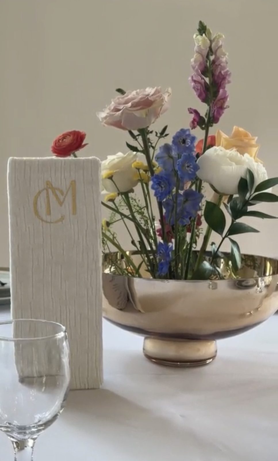 Wedding florals by Well House Floral and Design